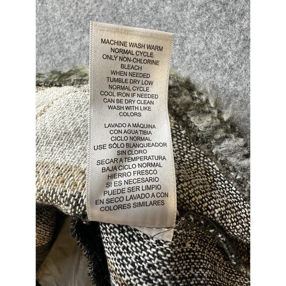 NWT Steve Madden Flannel Womens Extra XXL Brown Black Plaid Soft Ladies - Picture 9 of 10